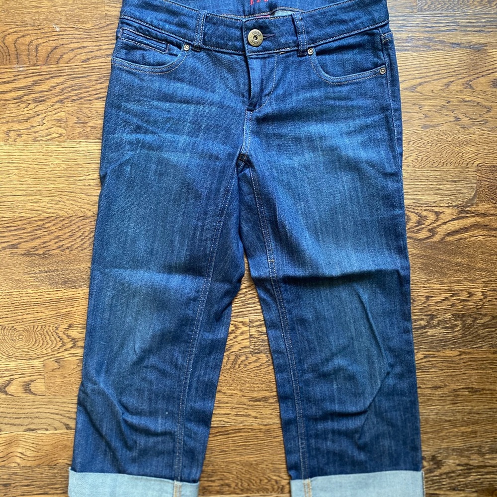 Elle crop jeans